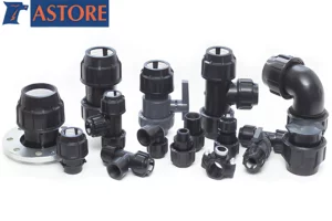 Компрессионные фитинги из ПП Astore